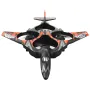 TU 160 Fighter 2.4G One Key Spray Gravity Sensor EPP FPV RC Drone Airplane Quadcopter Glider RTF With LED Lights for Beginners