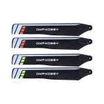 OMPHOBBY M1 V1 RC Helicopter Spare Parts 125mm Main Blades - Hard