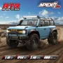 HB Toys RTR R1601/2/3 1/16 2.4G 4WD RC Car Full Proportional Rock Crawler LED Light Off-Road Climbing Truck Vehicles Models Toys