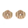 Upgraded New Metal Front and Rear Axles Brass Weights For MJX H12Y 1/12 RC Car Spare Parts