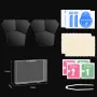 BRDRC Camera Lens 9H Hardness Anti-Scratch Tempered Glass Film Screen Protector for DJI Mavic 3 PRO RC Drone