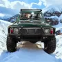 YIKONG YK4107 PRO 1/10 2.4G 4WD Brushless RC Car Tank Turn Rock Crawler Two Speed Differential Lock New LCG Chassis Hobbwing Power Metal Gears Oil Filled Shocks LED Lights Monster Off-Road Pickup Climbing Truck Vehicles Models Toys