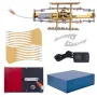 Ocean Princess Mechanical Art Model Party Decorations Punk steam The boat of the Egyptian pharaohs Khufu Sun Ark For Home Ornaments Christmas New Years Gifts