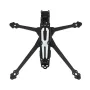 DeepSpace ROC7 322mm Wheelbase 7 Inch 6S Carbon Fiber Frame Kit Compatible with DJI O4 Pro RC FPV Racing Drones