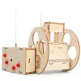 Wooden Remote Controlled Balancing Robot Model Assembly Kit DIY Children's Science Experiment Education Puzzle Toy Student Technology Small Production