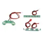 Wltoys 284161 1/28 RC Car Spare LED Light Headlight Set 2552 Vehicles Models Spare Parts Accessories