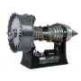 NIKOLATOY 25cm Super RRTrent 900 Turbofan Engine Model with Brushless Motor Pre-Assembled Decoration Science Discovery Toys