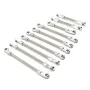 10PCS Upgraded Metal Linkage Rods Adjustable for HB Toys R1001 R1002 R1003 1/10 RC Car Vehicles Models Spare Parts