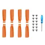 BRDRC 4022F Lightweight Colorful Propeller Props Blades Accessories for DJI FLIP RC Drone Quadcopter