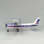 MinimumRC Cessna-152 Skyline Blue 360mm Wingspan 2.4GHz 3CH Gyro Stabilization Trainer RC Airplane KIT with Brushed Motor