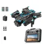 PJC D13 WiFi FPV with 5.6inch LCD Screen Controller 720P HD Dual Camera Servo Gimbal 360° Obstacle Avoidance Brushless Foldable RC Drone Quadcopter RTF
