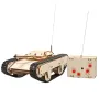 Wooden Remote Control Tank Model Assembly Kit DIY Children's Science Experiment Education Puzzle Toy Student Technology Small Production