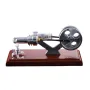 STARPOWER QX-SL-01/QX-SL-01-M Wooden Base/Metal Base Stirling Engine Model Physics Experiment Science Discovery Production Invention Gift Collection Toys