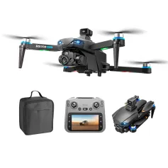 PJC RG709 PRO GPS 5G WiFi FPV с 4,5-дюймовым ЖК-экраном Контроллер 1080P HD Двойная камера Сервостабилизатор Кардан 360° Обход препятствий Бесщеточный складной радиоуправляемый дрон Квадрокоптер RTF