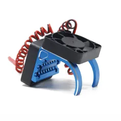 RC Car 42mm Motor Dual Fan Radiator Cooling Fan Cover For 4082 Arrma RC Car Parts