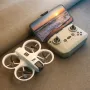 YCRC V66 WiFi FPV with Dual Camera 180° Electrically Adjustable Optical Flow Hover Automatic Obstacle Avoidance LED Light Circle Protection Kids Gifts 2.4G 4CH 6-Axis Remote Control RC Toys Drone Quadcopter RTF