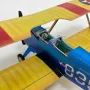 MinimumRC PT-17 Stearman Micro Scale 360mm Wingspan KT Foam RC Airplane Biplane KIT+Motor