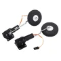 Metallic Worm-type Electronic Retractable Landing Gear for Small Real Electric Fixed-wing RC Aircraft Airplane
