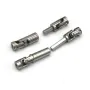 2PCS Upgraded Metal Drive Shaft Front Rear for Land Rover FMS FCX24M D90 D110 Range Discovery 1/24 Rock Crawler RC Cars Vehicles Models Spare Parts Accessories