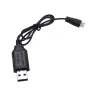 Eachine Mini Mustang P-51D F4U T-28 Trojan F22 F16 BF109 Spitfire P40 A6M Zero FW190 RC Airplane Lipo Battery USB Charging Cable Wire 1S