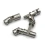 2PCS Upgraded Metal Drive Shaft Front Rear for Land Rover FMS FCX24M D90 D110 Range Discovery 1/24 Rock Crawler RC Cars Vehicles Models Spare Parts Accessories