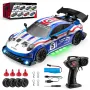 CV-E80 CV-E81 1/24 2.4G Drift RC Car LED Light Two Speed Full Scale High Speed Vehicle Models