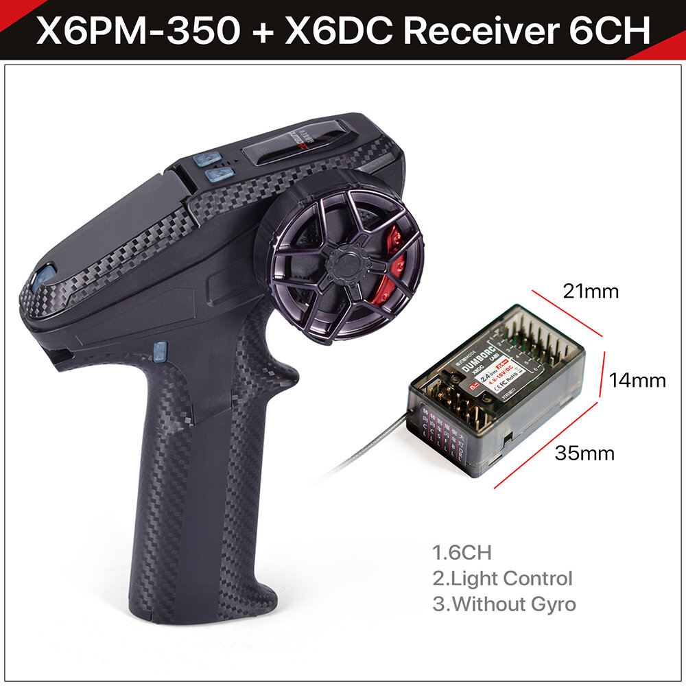 X6PM-350+X6DC Receiver