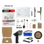 HG TRASPED HG4-58 RTR 1/14 2.4G 4WD RC Car Willys Military Truck for Jeep Off-Road Climbing LED Light Sound Winch Two Speed Metal Frame Rock Crawler Full Proportional Vehicles Models Toys