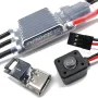 RC Car Parts Brushless ESC 80A AM32 Firmware Adjustable BEC 2-8S USB Link for 1/8 Rock Crawler Climbing Truck Vehicles Models Spare Accessories