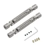 2PCS Upgraded Metal Front Rear Drive Shafts MNRC MN82 MN78 for TOYOTA Land Cruiser LC79 1/12 RC Cars Vehicles Models Spare Parts
