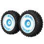 2PCS Wltoys 124017 Brushless 1/12 RC Car Spare Front/Rear Tires 2017 2018 Vehicles Model Parts