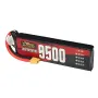 ZOP Power 2S 7.4V 9500mAh 65C 70.3Wh LiPo Battery XT60 Plug Comes with T Plug Connector for RC Car