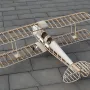 Tony Ray's Aero Model DH.82 Tiger Moth 1/6 Balsawood 1500mm Wingspan RC Airplane KIT