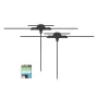 iFlight ExpressLRS 2.4GHz/900MHz ELRS 100mW Dual-Band True Diversity RX Receiver with Dual Antenna Support Gemini / True Diversity / Gemini Xrossband for FPV RC Drones