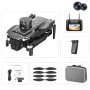 MSRC U99 MAX GPS 5G WiFi FPV with 4.5inch LCD Screen Controller 1080P HD Dual Camera Servo Gimbal 360° Obstacle Avoidance Brushless Foldable RC Drone Quadcopter RTF