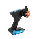 Flyueace T-8166 2.4GHz 3CH Transmitter with RX-G4 Light Control Mini Receiver for RC Car Boat Tank Models