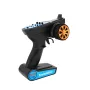 Flyueace T-8166 2.4GHz 3CH Transmitter with RX-G4 Light Control Mini Receiver for RC Car Boat Tank Models