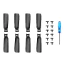 BRDRC 4022F Lightweight Colorful Propeller Props Blades Accessories for DJI FLIP RC Drone Quadcopter