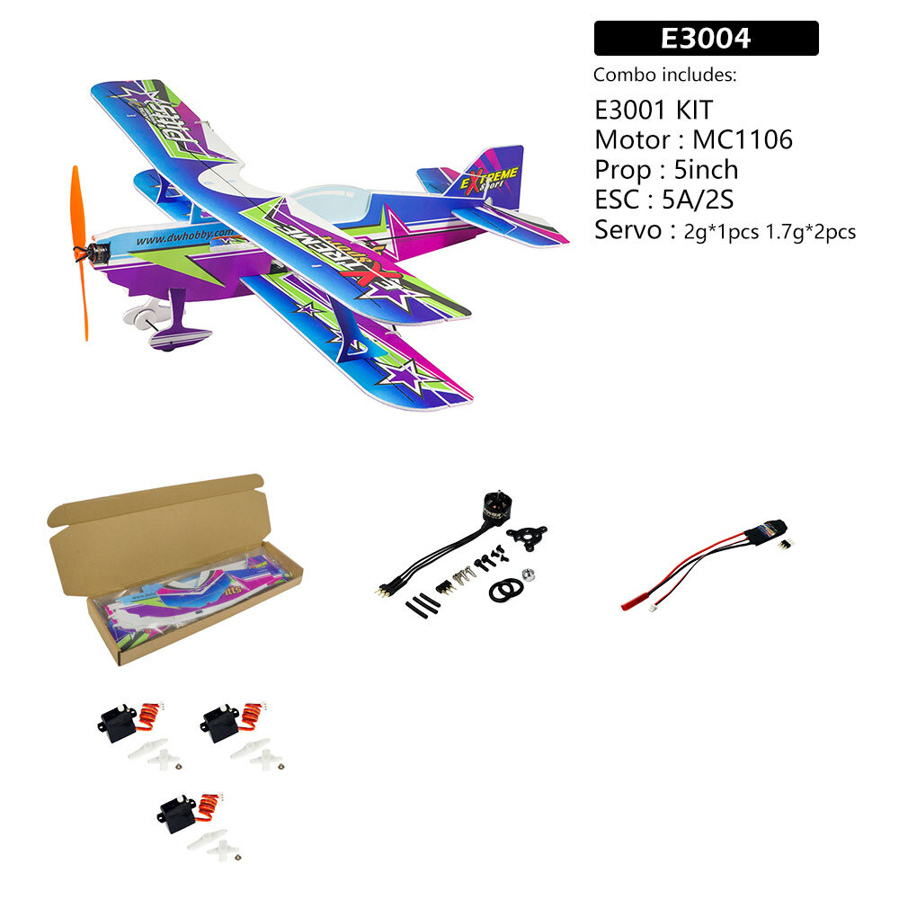 KIT+Motor+ESC+Servo+Prop