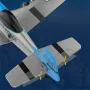 SKRC Z63 Air Force 370mm Wingspan 2.4GHz 3CH Built-in Gyro Dual Motor EPP RC Airplane Fixed Wing Glider RTF for Beginners