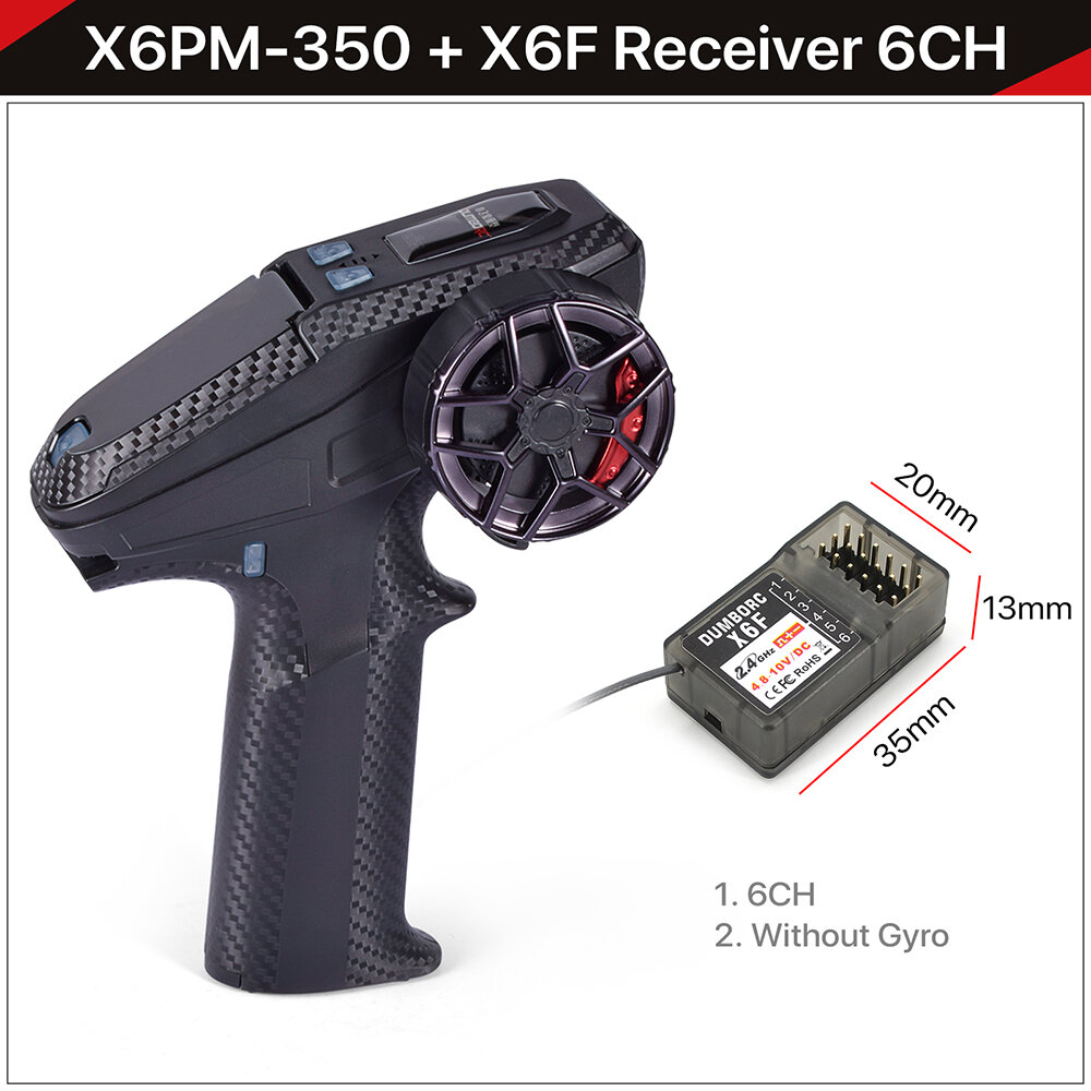 X6PM-350+X6F Receiver