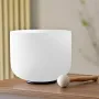 [US Direct]432Hz CVNC 8\ A/B/C/D/F/G Note Frosted Crystal Singing Bowl Sound Healing Yoga