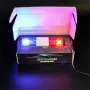 RC Car Parts LED Police Flash Light Alarming for 1/10 HSP Kyosho Tamiya Axial SCX10 D90 Vehicles Models Spare Accessories