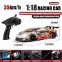 HBX 2192 2193 1/18 2.4G 4WD RC Car Drift LED Light High Speed Racing RTR Vehicles Models Full Propotional Control Electric Toys