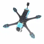 HSKRC MAK5 225mm Wheelbase 5mm Arm Thickness X Type 5 Inch Frame Kit Support DJI O3 Air Unit for RC Drone FPV Racing