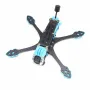 HSKRC MAK5 225mm Wheelbase 5mm Arm Thickness X Type 5 Inch Frame Kit Support DJI O3 Air Unit for RC Drone FPV Racing