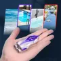 HUICAN 809 Mini Remote Control High Speed RC Boat Two Motors Led Light 360° Rotation Palm Speed Boat Summer Water Toy Pool Toy