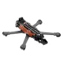 Geprc Vapor D5 238.4mm 5 Inch / D6 274.6mm 6 Inch 6S Frame Kit Compatible with DJI O4 Pro Air Unit for FPV Racing Drones
