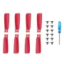 BRDRC 4022F Lightweight Colorful Propeller Props Blades Accessories for DJI FLIP RC Drone Quadcopter
