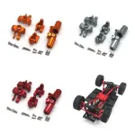 Upgraded Metal Steering Cup C Hubs Rear Wheel Seat Parts Full Set for MN128 MN86S G500 1/12 RC Car Vehicles Models Spare Accessories